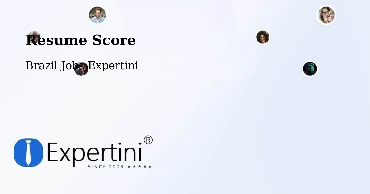 Resume Score & Job Description Match Tool – Sete Quedas - Brazil Jobs Expertini