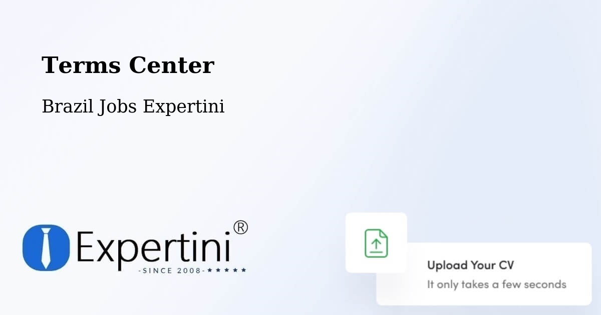 Terms of Service – Sete Quedas - Brazil Jobs Expertini